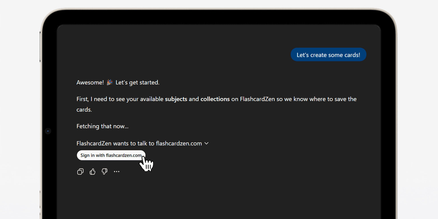 From Notes to Cards, instantly.