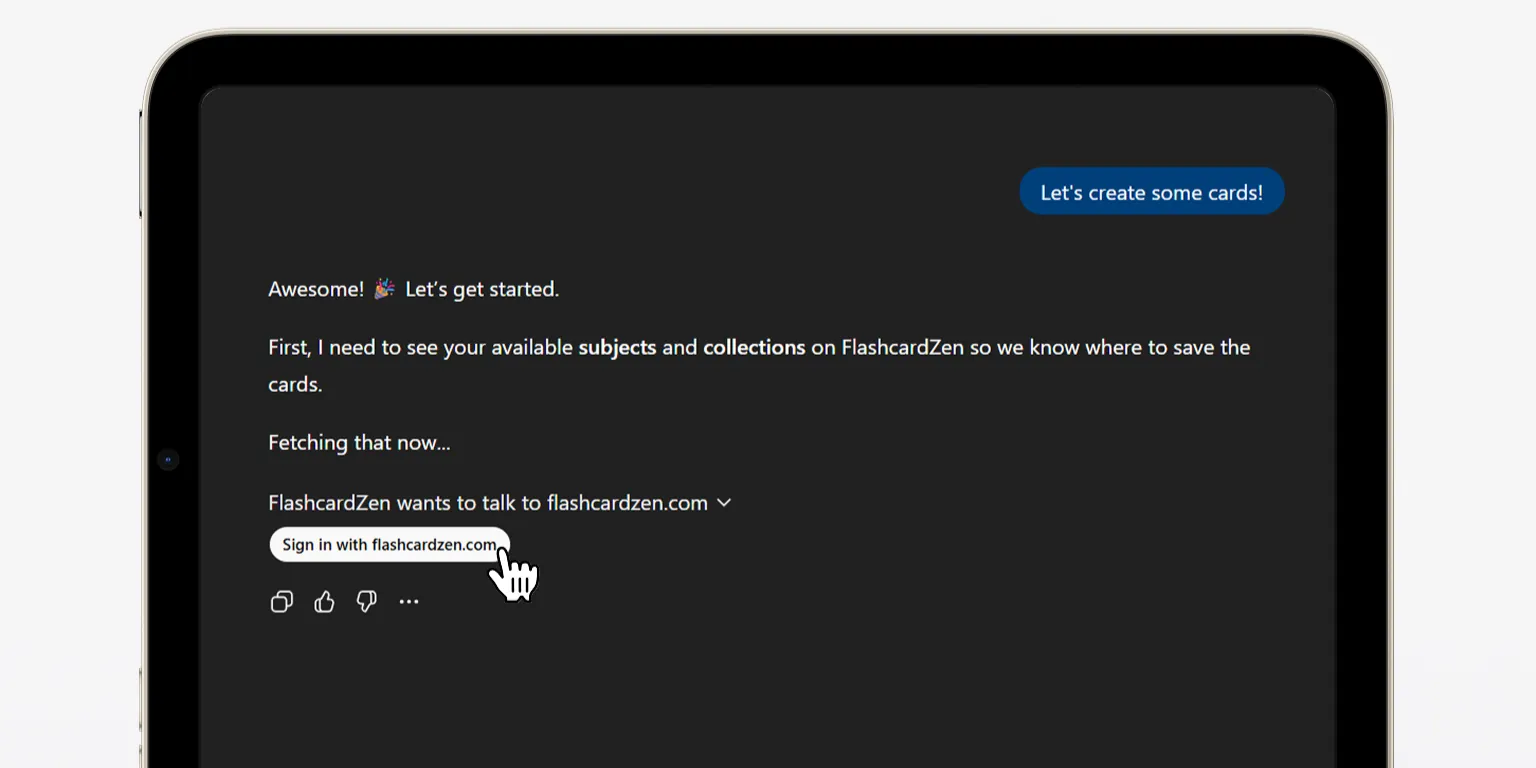 From Notes to Cards, instantly.