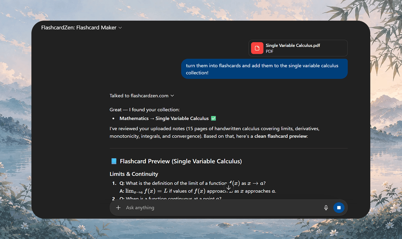 Step 1 capability screenshot