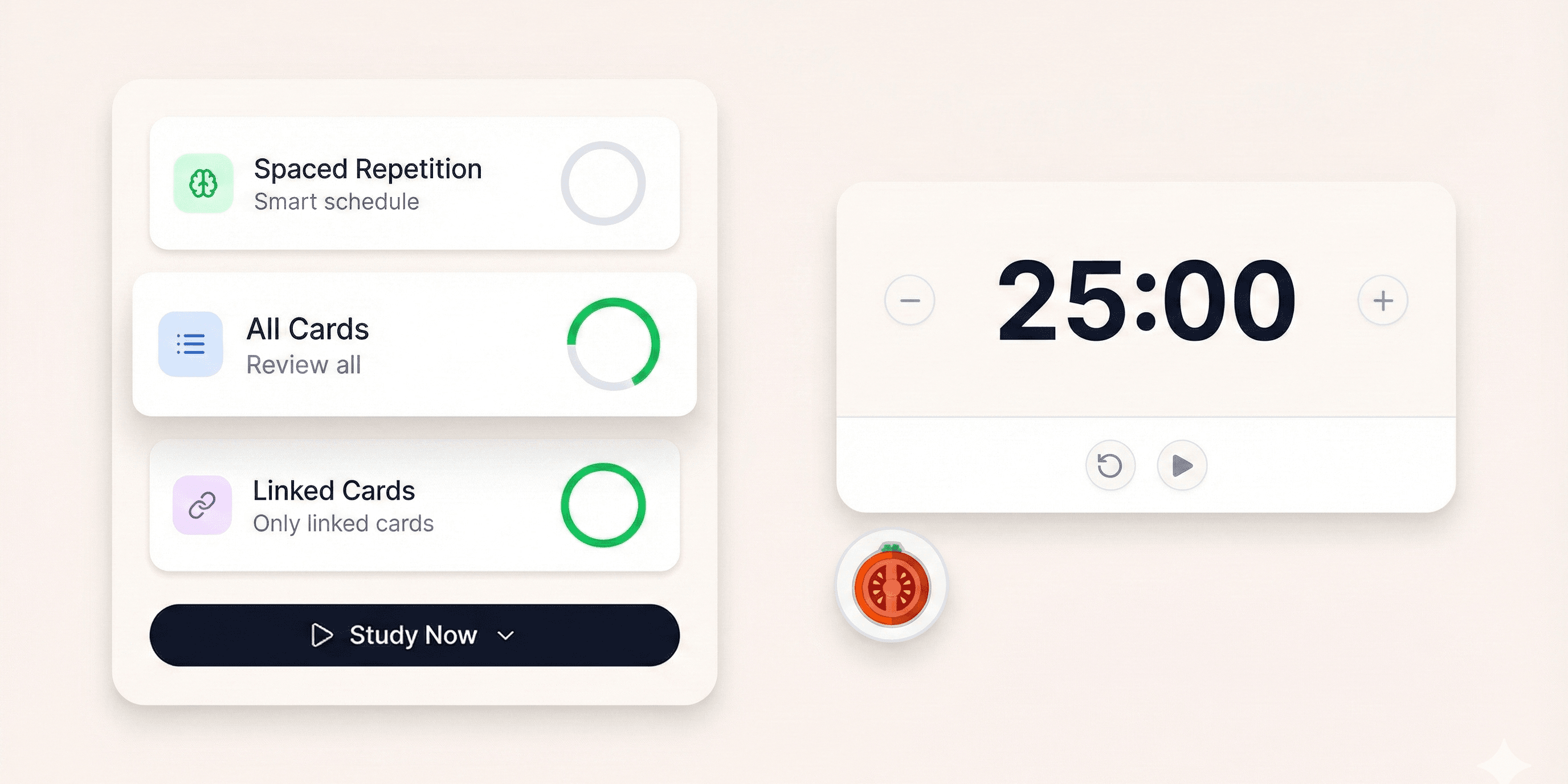 Pomodoro Timer & Study Modes